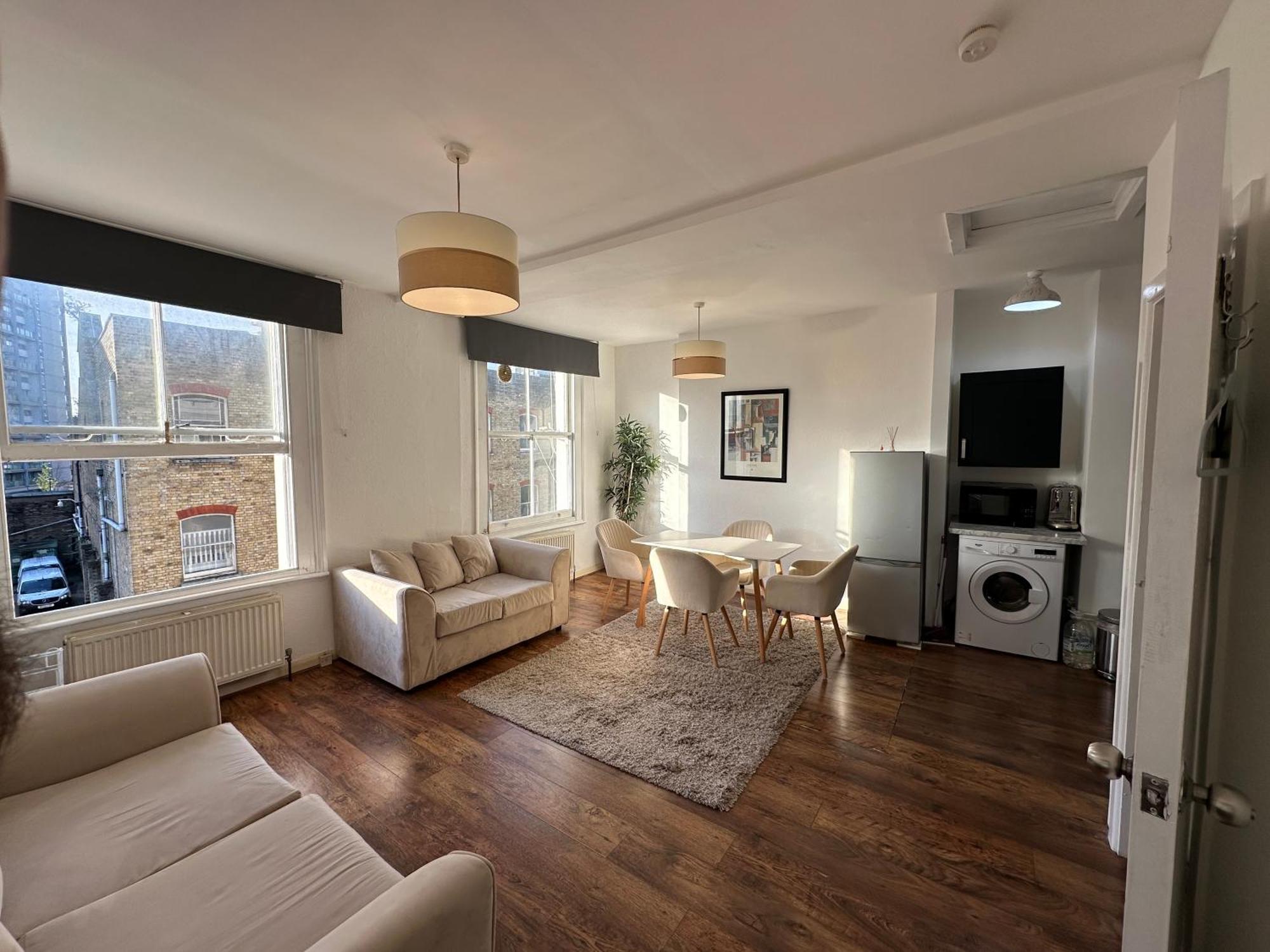 One Bed Victorian Flat,10 Min Walk To Paddington, Sleeps 4, Pet-friendly Appartement
